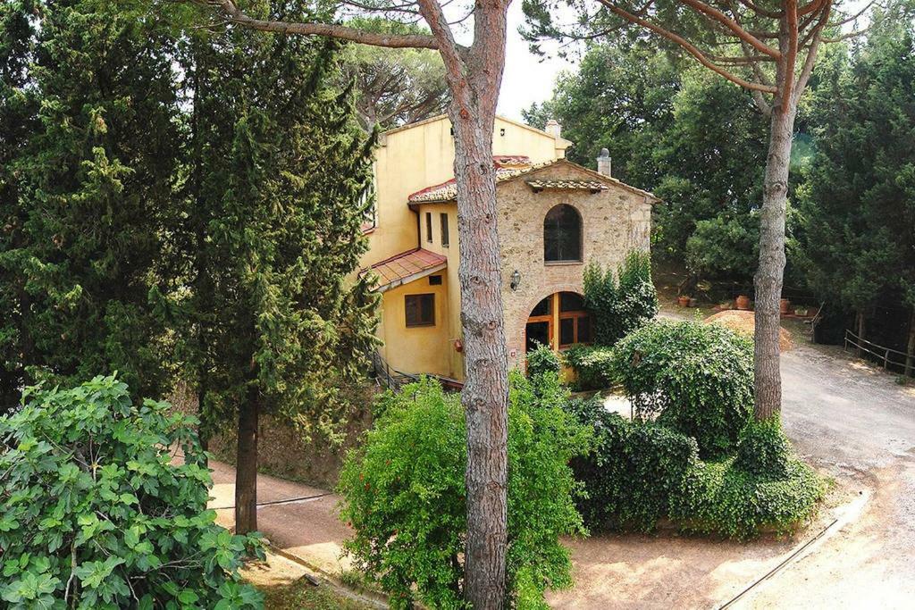 Stunning Country House Overlooking Tuscany Hills Lorenzana Exterior foto